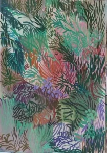 peinture Véronique Masurel pour article mai 2026